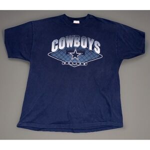Vintage Dallas Cowboys Shirt Mens Size XXL 90s Single Stitch Graphic‎ Tee USA